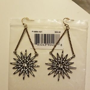 Rhinestone earrings
